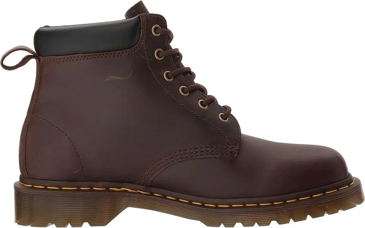 Dr. Martens 939 Ben Six-Eye Core Boots Gaucho Crazy Horse : UK 3 (US Men's 4 - Women's 5) Medium, Leather - Image 8