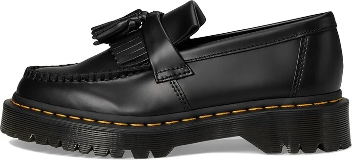 Dr. Martens Adrian Bex Shoes Black : UK 3 (US Men's 4 - Women's 5) Medium, Leather - Image 6