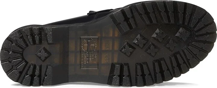 Dr. Martens Adrian Quad Leather Platform Loafers Shoes Black Smooth : UK 3 (US Men's 4 - Women's 5) Medium - Image 3
