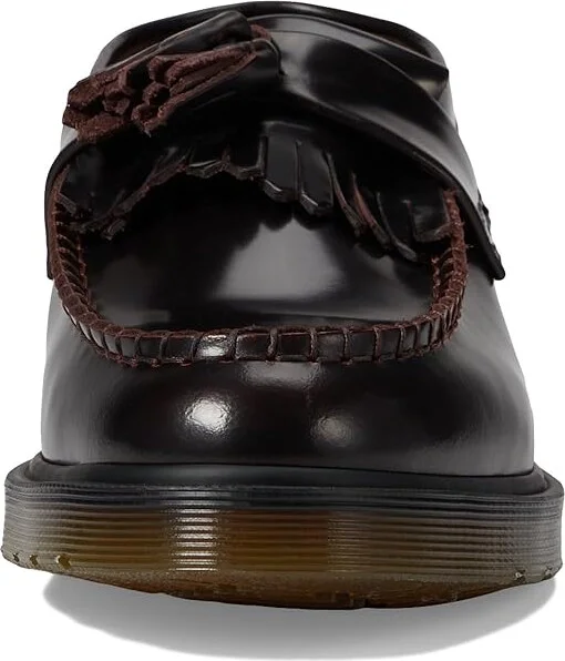 Dr. Martens Adrian Slip-on Dress Shoes Cherry Red Arcadia : UK 6 (US Men's 7 - US Women's 8) Medium, Leather - Image 6