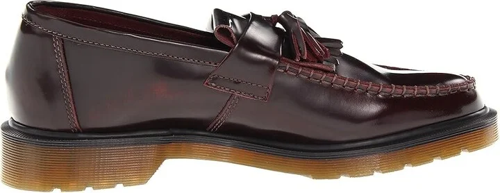 Dr. Martens Adrian Slip-on Dress Shoes Cherry Red Arcadia : UK 6 (US Men's 7 - US Women's 8) Medium, Leather - Image 8