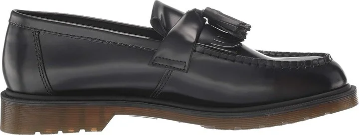 Dr. Martens Adrian Smooth Leather Tassel Loafers Shoes Black Polished Smooth : UK 3 (US Men's 4 - Women's 5) Medium - Image 8