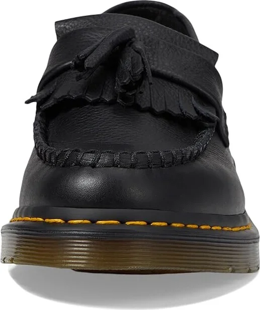 Dr. Martens Adrian Tassel Loafer Women's Slip on Shoes Black Virginia : UK 3 (US Women's 5) M, Leather - Image 6