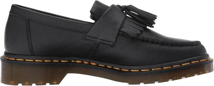 Dr. Martens Adrian Tassel Loafer Women's Slip on Shoes Black Virginia : UK 3 (US Women's 5) M, Leather - Image 8