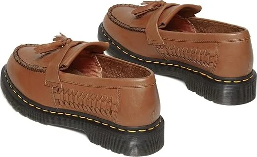 Dr. Martens Adrian Woven Shoes British Tan : UK 8 (US Men's 9 - US Women's 10) Medium, Leather - Image 4