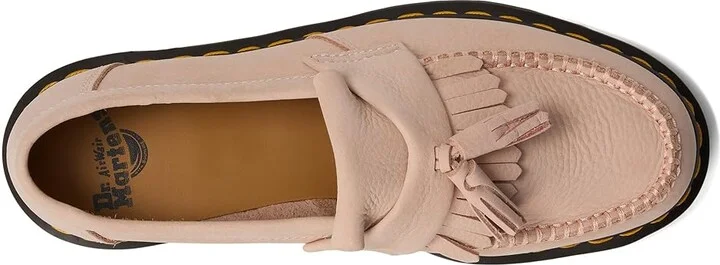 Dr. Martens Adrian YS Shoes Powder Pink : UK 7 (US Men's 8 - US Women's 9) Medium, Leather - Image 2