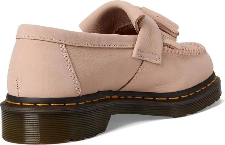 Dr. Martens Adrian YS Shoes Powder Pink : UK 7 (US Men's 8 - US Women's 9) Medium, Leather - Image 4