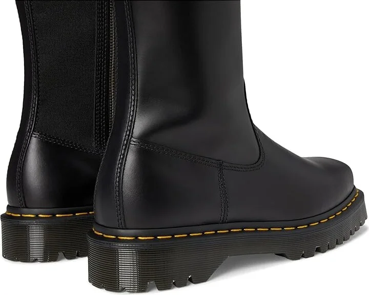 Dr. Martens Amaayah Hi Leather Bex Riding Boots Women's Boots Black : UK 7 (US Women's 9) M - Image 7