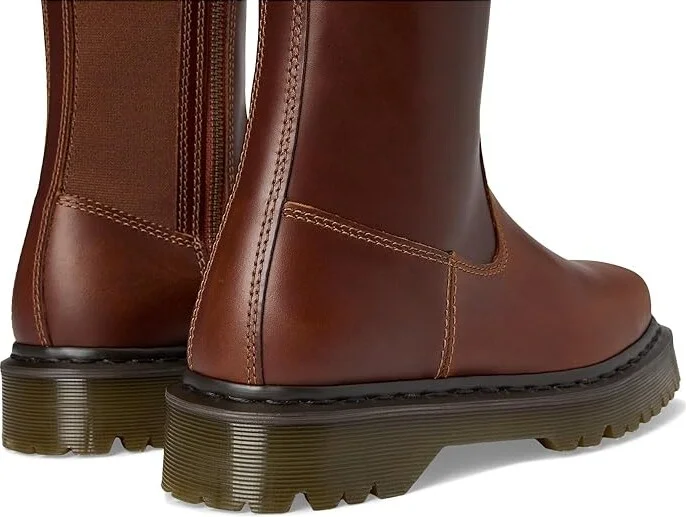 Dr. Martens Amaayah Hi Leather Bex Riding Boots Women's Boots Butterscotch : UK 8 (US Women's 10) M - Image 7