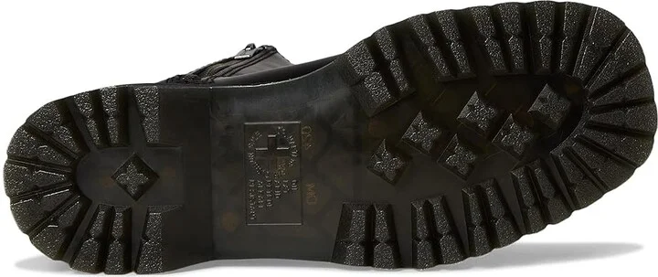 Dr. Martens Amaayah Lo Leather Bex Pull-On Boots Women's Boots Black : UK 9 (US Women's 11) M - Image 3
