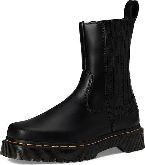 Dr. Martens Amaayah Lo Leather Bex Pull-On Boots Women's Boots Black : UK 9 (US Women's 11) M - Image 5