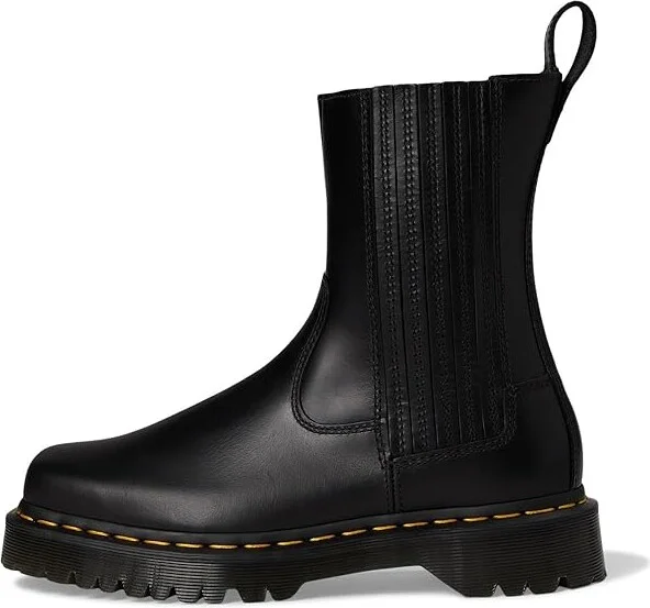 Dr. Martens Amaayah Lo Leather Bex Pull-On Boots Women's Boots Black : UK 9 (US Women's 11) M - Image 6