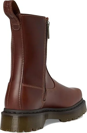 Dr. Martens Amaayah Lo Leather Bex Pull-On Boots Women's Boots Butterscotch : UK 9 (US Women's 11) M - Image 4