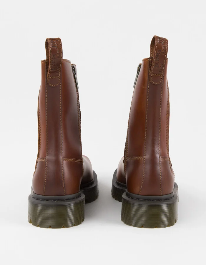 DR. MARTENS Amaayah Lo Womens Leather Boots - Image 4