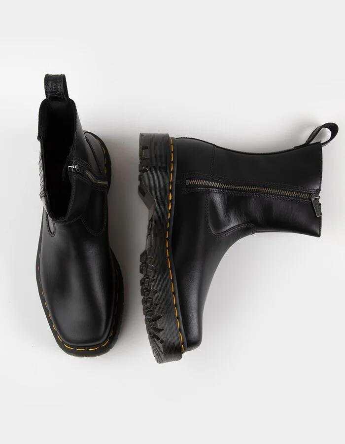DR. MARTENS Amaayah Lo Womens Leather Boots - Image 5
