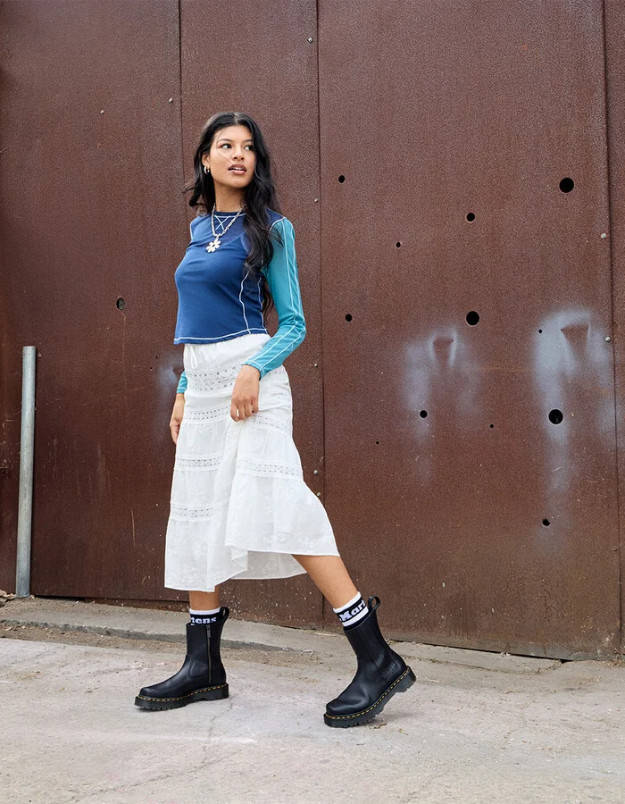 DR. MARTENS Amaayah Lo Womens Leather Boots - Image 6