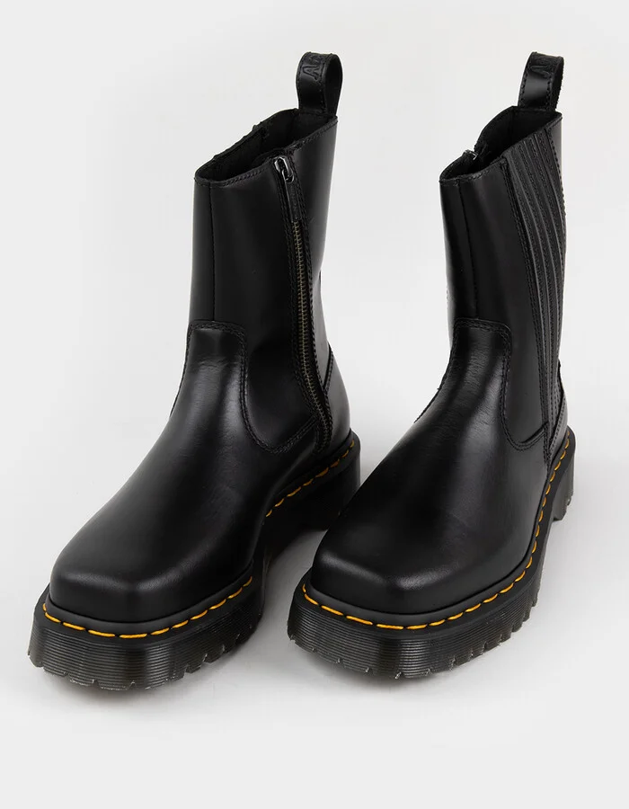 DR. MARTENS Amaayah Lo Womens Leather Boots