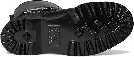 Dr. Martens Anistone Hi Motocross Boots Black : UK 13 (US Men's 14) Medium, Leather - Image 3