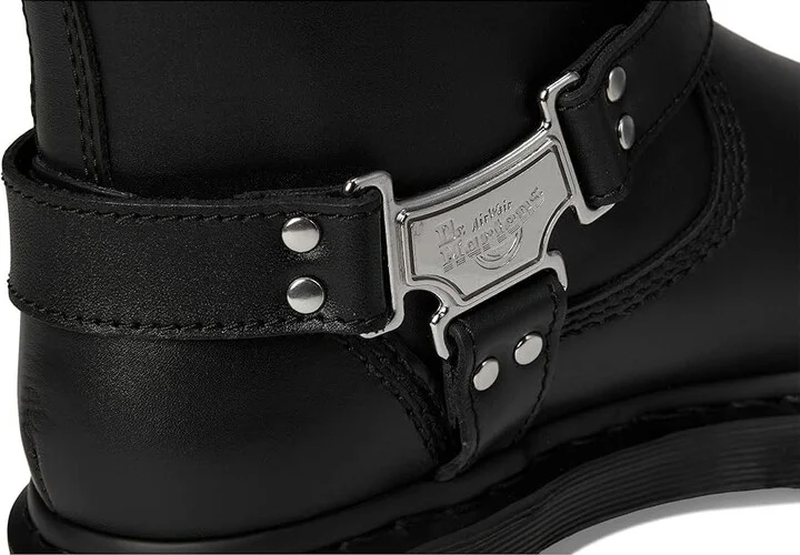 Dr. Martens Anistone Hi Motocross Boots Black : UK 13 (US Men's 14) Medium, Leather - Image 7