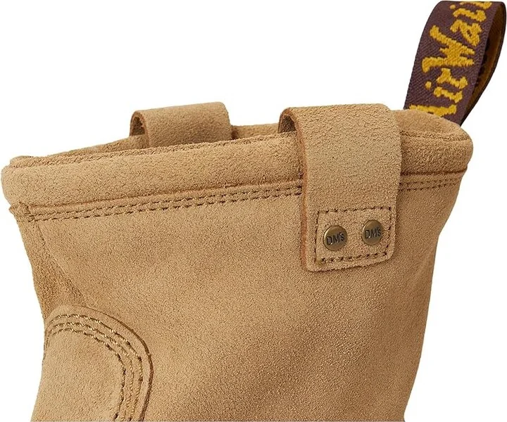 Dr. Martens Anistone Lo Leather Boots Motocross Boots Sand : UK 7 (US Men's 8 - US Women's 9) Medium, Suede - Image 7