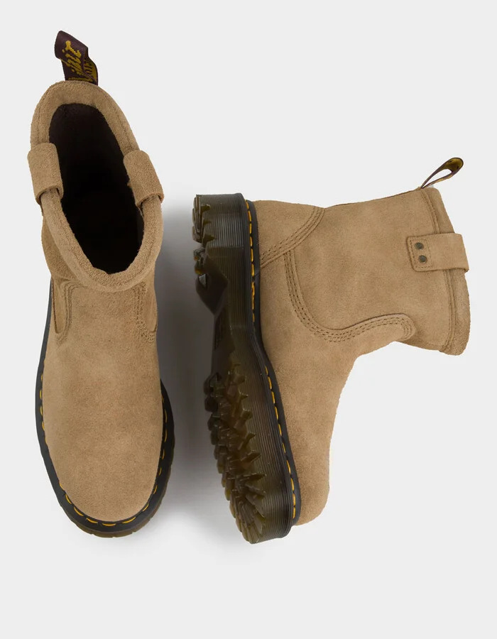 DR. MARTENS Anistone Lo Womens Suede Boots - Image 5