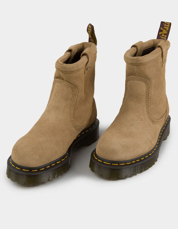 DR. MARTENS Anistone Lo Womens Suede Boots