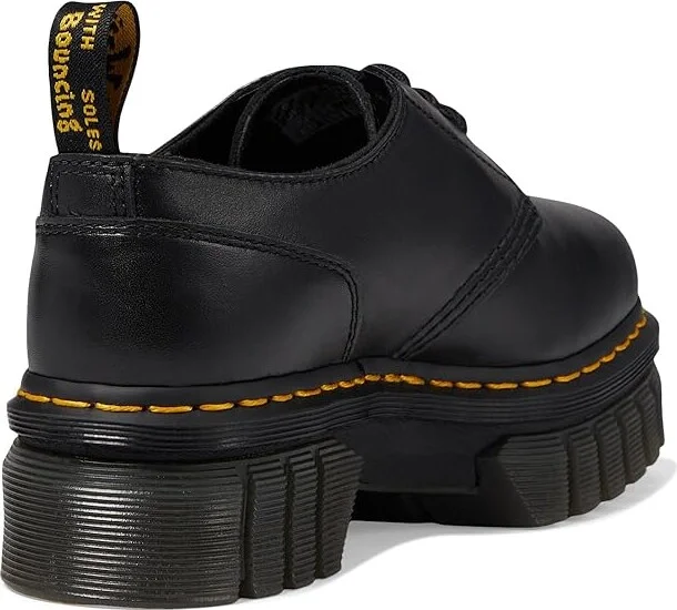 Dr. Martens Audrick 3-Eye Shoe Women's Shoes Black Nappa Lux : UK 3 (US Women's 5) M, Leather - Image 4