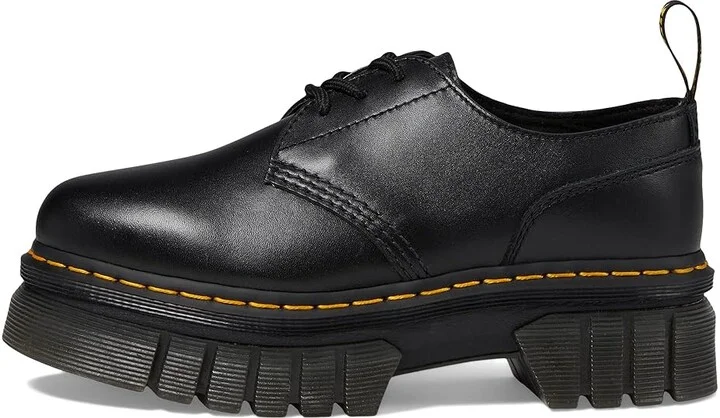 Dr. Martens Audrick 3-Eye Shoe Women's Shoes Black Nappa Lux : UK 3 (US Women's 5) M, Leather - Image 6