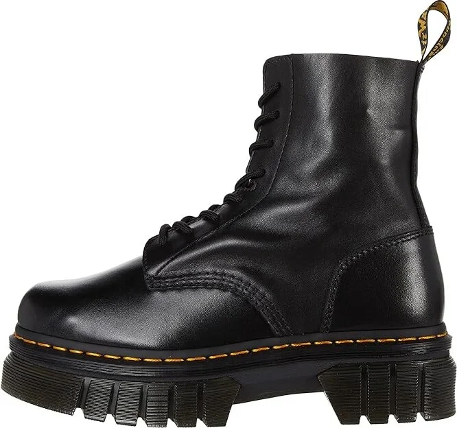 Dr. Martens Audrick 8-Eye Boot Women's Boots Black Nappa Lux : UK 4 (US Women's 6) M, Leather - Image 6