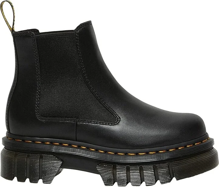 Dr. Martens Audrick 8-Eye Boot Women's Boots Black Nappa Lux : UK 4 (US Women's 6) M, Leather - Image 7