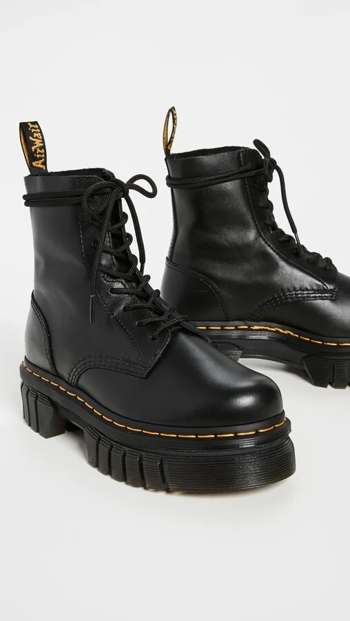 Dr. Martens Audrick 8-Eye Combat Boots - Image 3