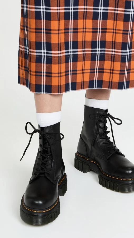 Dr. Martens Audrick 8-Eye Combat Boots - Image 4