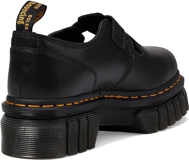 Dr. Martens Audrick T Bar Women's Shoes Black : UK 5 (US Women's 7) M, Leather - Image 4