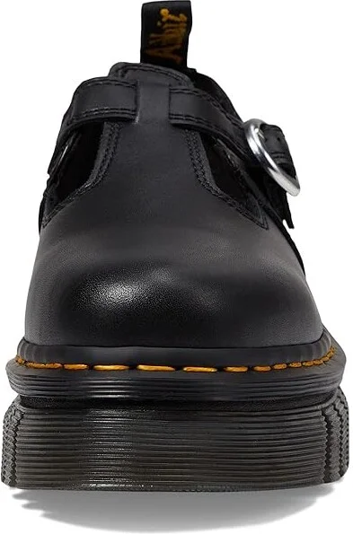 Dr. Martens Audrick T Bar Women's Shoes Black : UK 5 (US Women's 7) M, Leather - Image 5