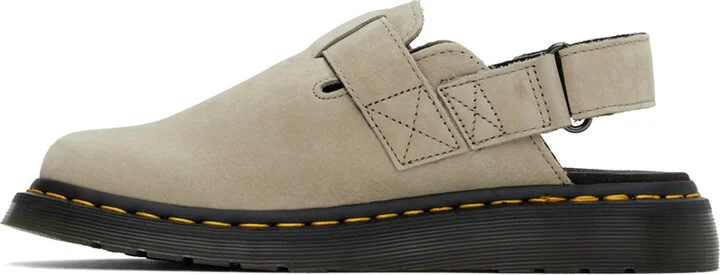 Dr. Martens Beige Jorge II Mules - Image 3