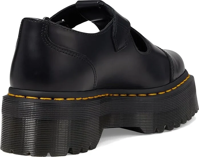 Dr. Martens Bethan Women's Shoes Black Polished Smooth : UK 3 (US Women's 5) M, Leather - Image 5