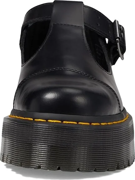 Dr. Martens Bethan Women's Shoes Black Polished Smooth : UK 3 (US Women's 5) M, Leather - Image 6