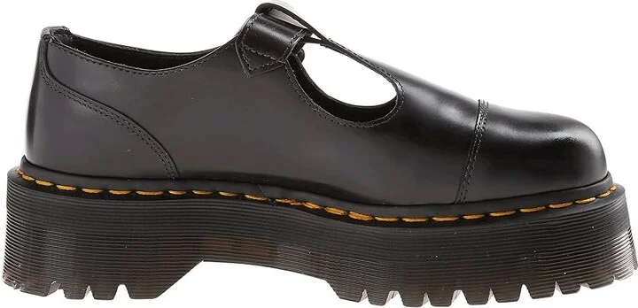 Dr. Martens Bethan Women's Shoes Black Polished Smooth : UK 3 (US Women's 5) M, Leather - Image 8