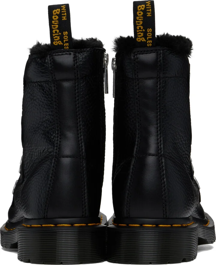 Dr. Martens Black 1460 LTT FL Boots - Image 2