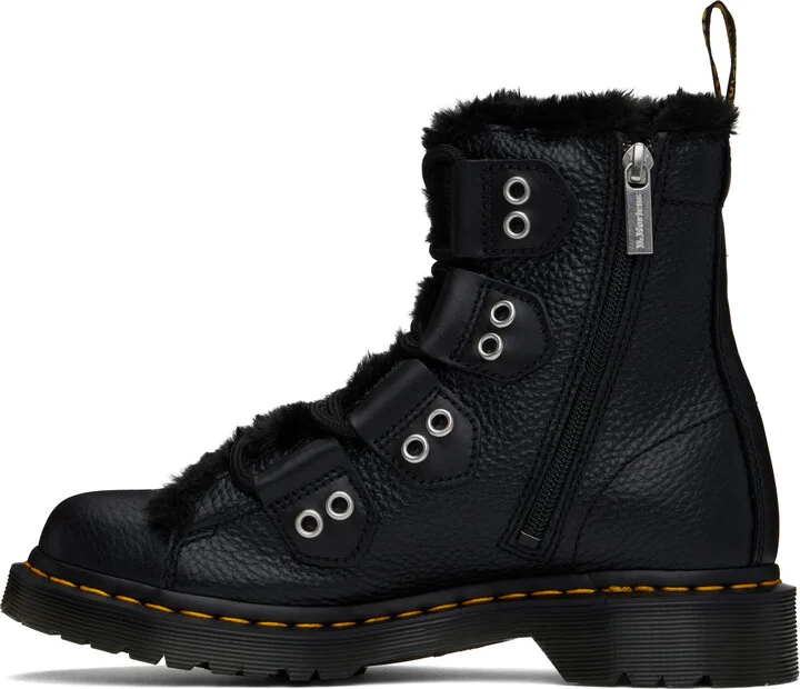 Dr. Martens Black 1460 LTT FL Boots - Image 3