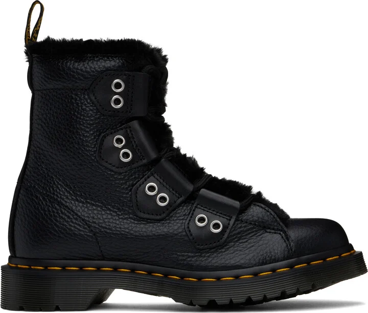 Dr. Martens Black 1460 LTT FL Boots