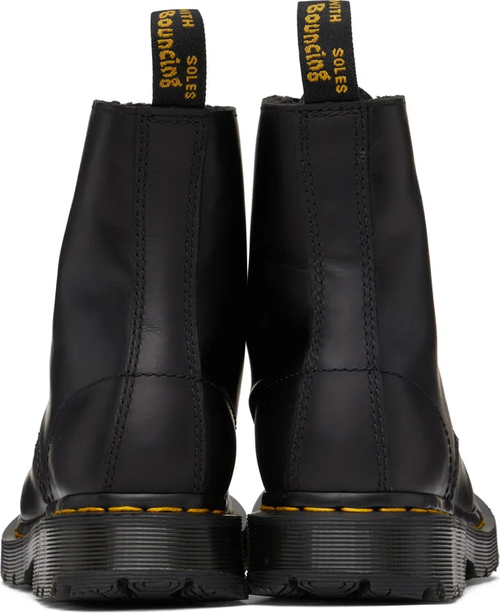 Dr. Martens Black 1460 Pascal Boots - Image 2