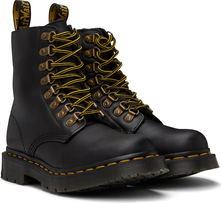 Dr. Martens Black 1460 Pascal Boots - Image 4