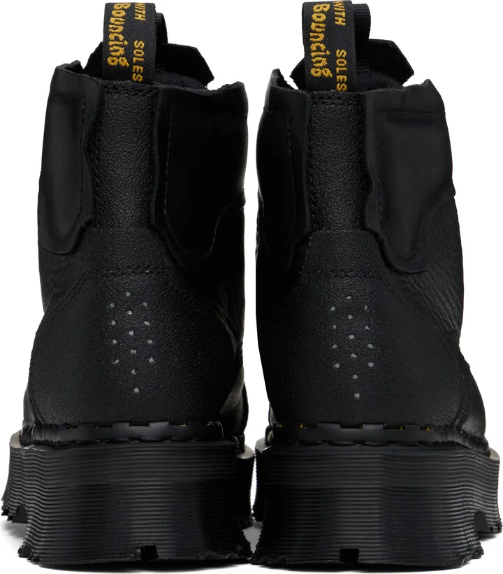 Dr. Martens Black 1460 Protect Leather Lace Up Boots - Image 2
