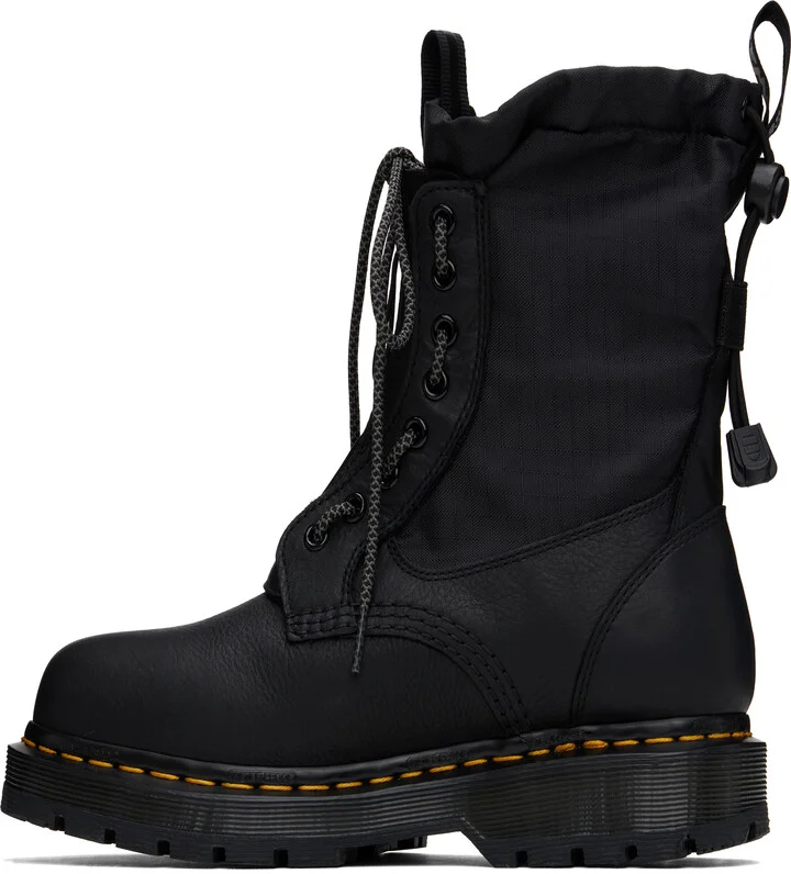 Dr. Martens Black 1460 Trinity Boots - Image 3