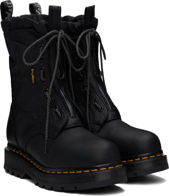 Dr. Martens Black 1460 Trinity Boots - Image 4
