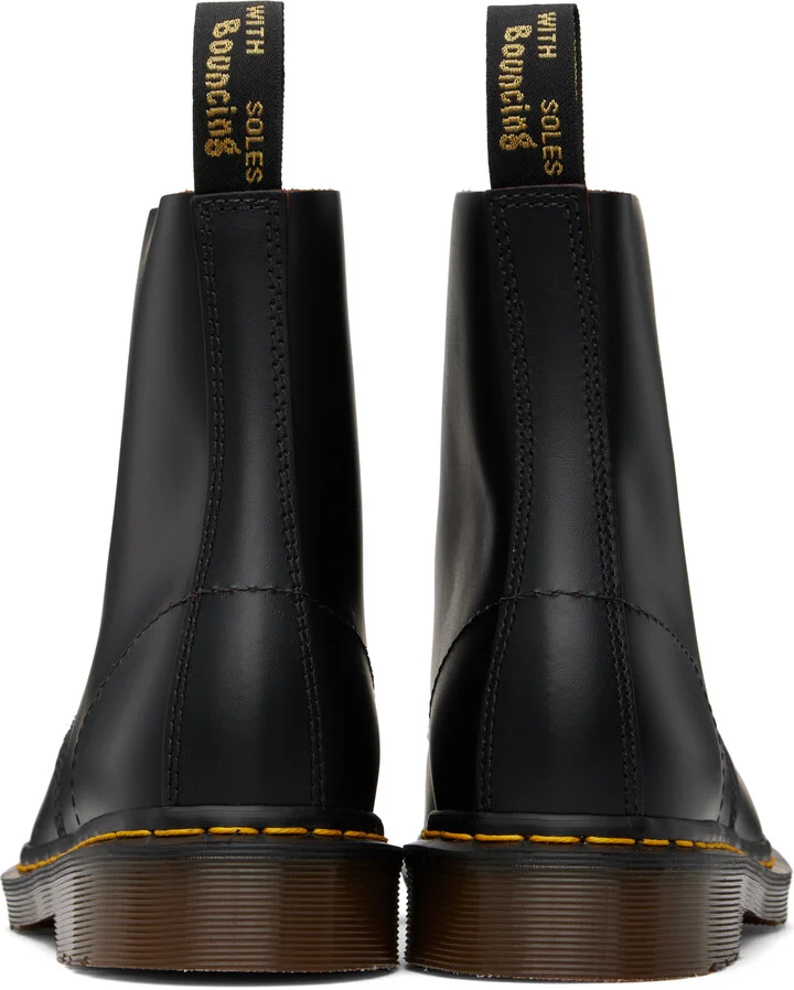 Dr. Martens Black 1460 Vintage Made in England Boots - Image 2
