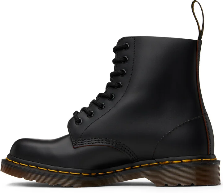 Dr. Martens Black 1460 Vintage Made in England Boots - Image 3