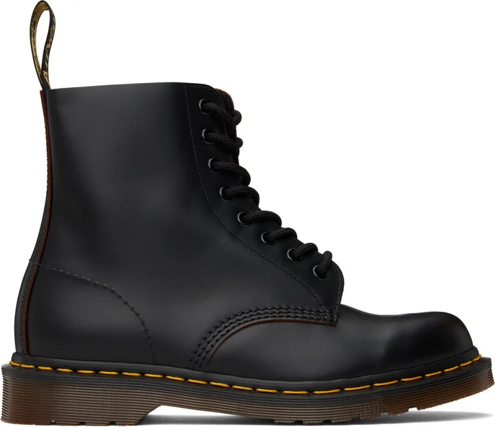 Dr. Martens Black 1460 Vintage Made in England Boots