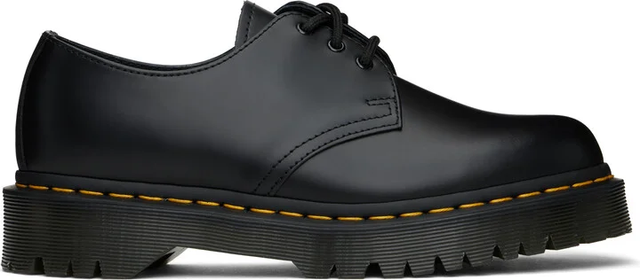 Dr. Martens Black 1461 Bex Smooth Leather Derbys